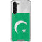 Pakistan Flag Distressed Galaxy S23 Plus Clear Case